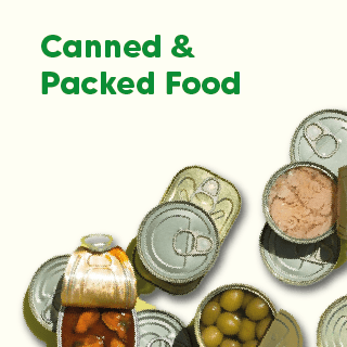 Canned & packed Food